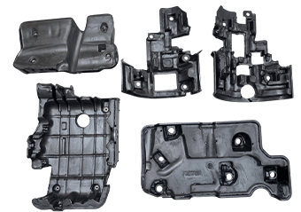 Engine Encapsulation with Plastics Shell